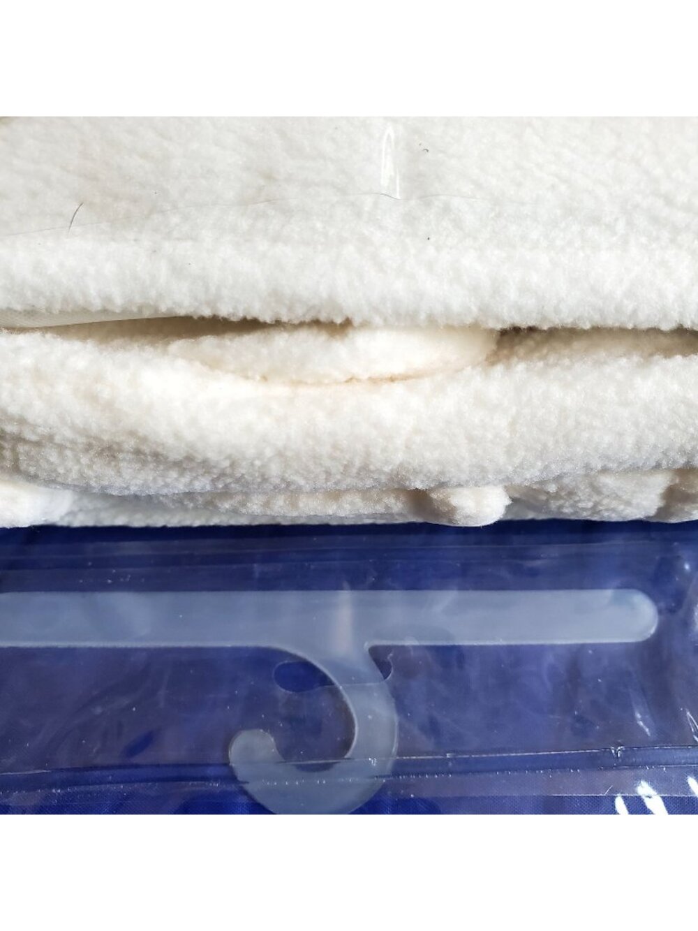 2 CribWrap Side Rail Cover Ivory Fleece Teeth Guard BPA Phthalate Lead Free Pads